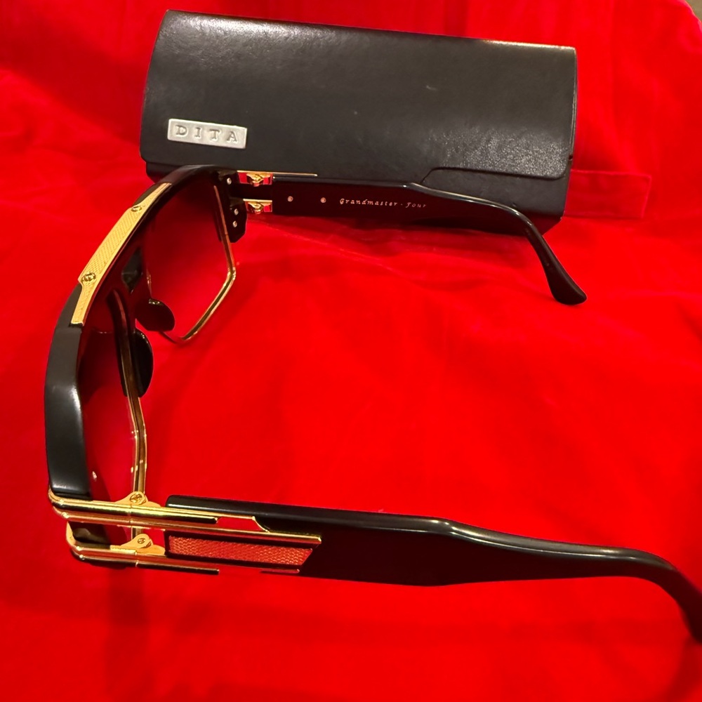 DITA Black and Gold Designer Glasses